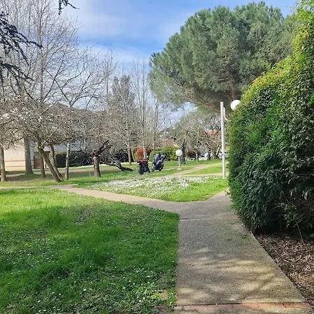 Joli T2 Vue Sur Le Jardin Proche De Toulouse *