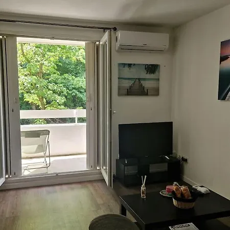 Apartmán Joli T2 Vue Sur Le Jardin Proche De Toulouse