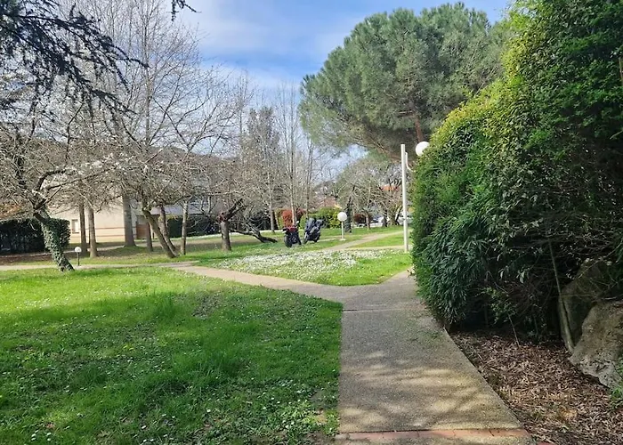 Joli T2 Vue Sur Le Jardin Proche De Toulouse *